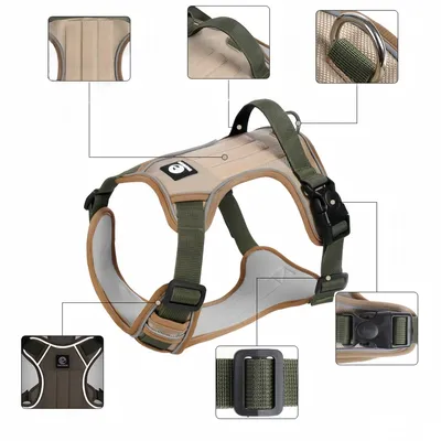 Pawzy Harnais anti - traction pour chien