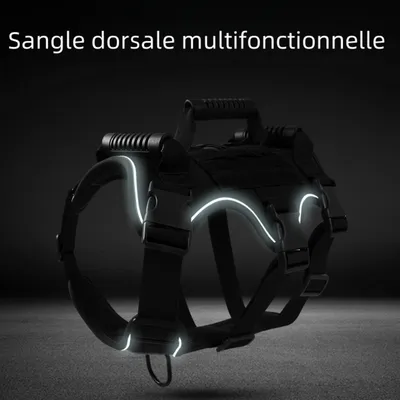 Zoomtopia Harnais anti traction pour chien