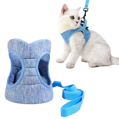 Zoomtopia Harnais pour chat avec laisse