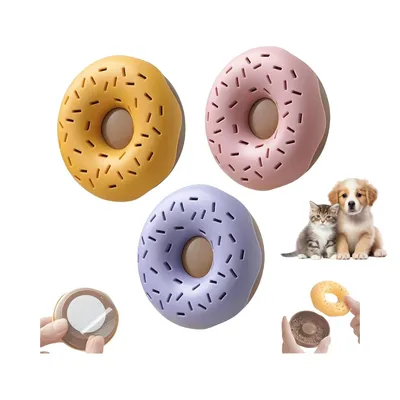 Zoomtopia Lot de 3 bocaux respirants en forme de donut Zoomtopia Lot de 3 bocaux respirants en forme de donut
