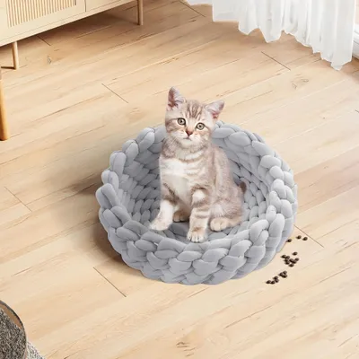 FurryFusion Maisons tissées pour chats et chiens