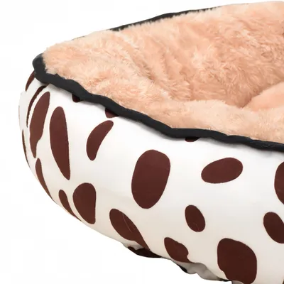 FurryFusion Lit pour chat à pois