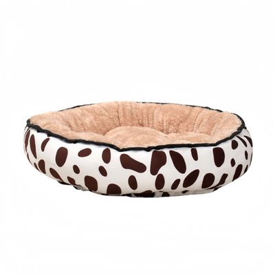 FurryFusion Lit pour chat à pois