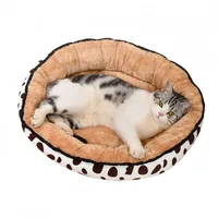 FurryFusion Lit pour chat à pois