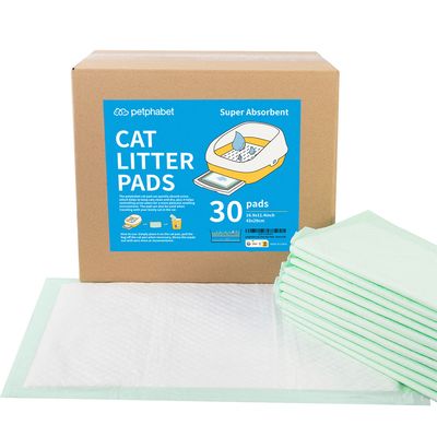 Pads pour litière chat - 43x29 cm - Lot de 30