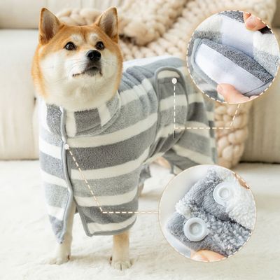 Zoomtopia Serviette pour chien en microfibre