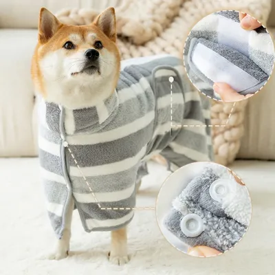 Zoomtopia Serviette pour chien en microfibre