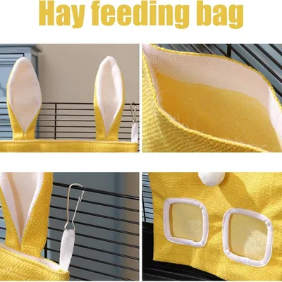 Pawzy Mangeoire à foin pour lapin