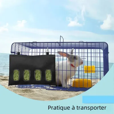 Zoomtopia Sac à foin pour lapin