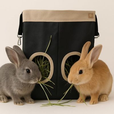 Pawzy Mangeoire à sacs de foin pour  petits animaux