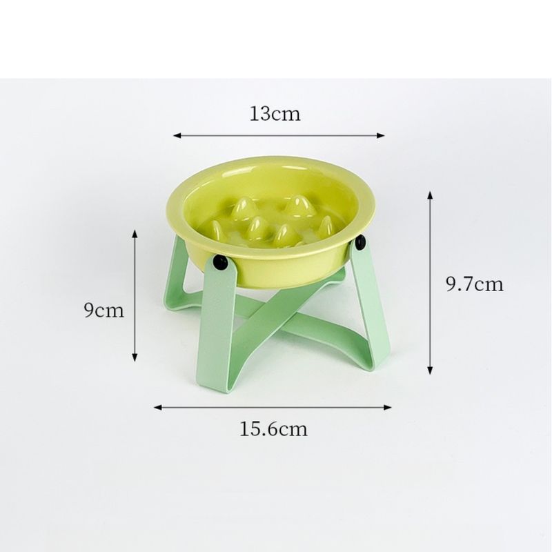 Zoomtopia Bol d'alimentation lente pour chien et chat