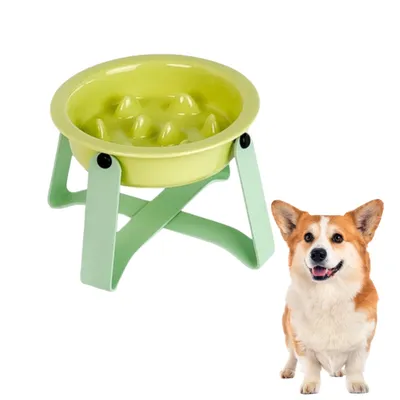 Zoomtopia Bol d'alimentation lente pour chien et chat Zoomtopia Bol d'alimentation lente pour chien et chat