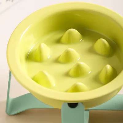 Zoomtopia Bol d'alimentation lente pour chien et chat Zoomtopia Bol d'alimentation lente pour chien et chat