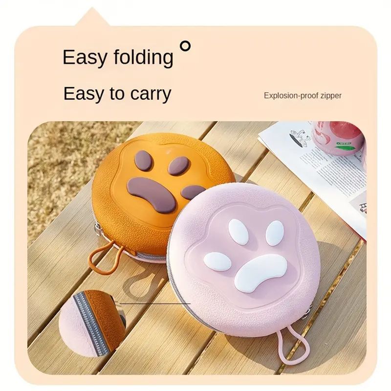 IntiMeg Bol double en silicone pour chien de voyage