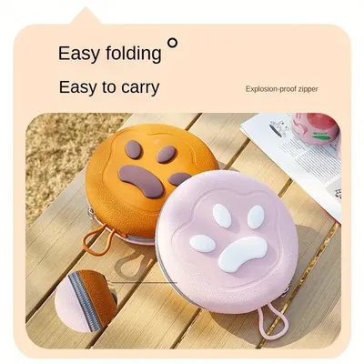 IntiMeg Bol double en silicone pour chien de voyage
