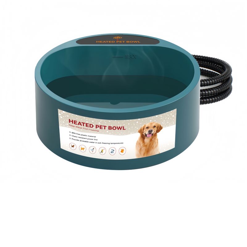 FurryFusion Bol d'eau chauffant pour animaux