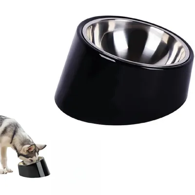 Zoomtopia Comedero inclinado para perros y gatos