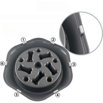 Zoomtopia Gamelle anti - glouton pour chien