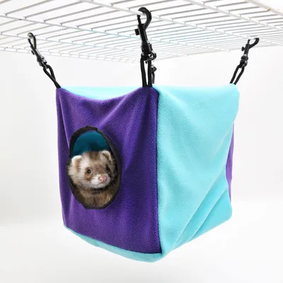 Zoomtopia Hamac suspendu en nylon pour petits animaux