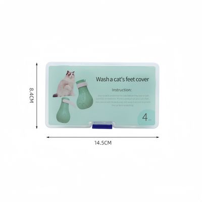 Pawzy Couvre - pieds anti - griffures pour chats 4 pièces
