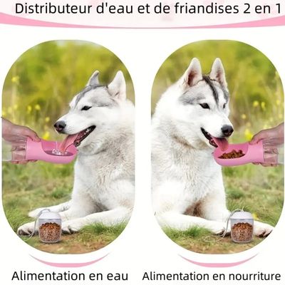 Zoomtopia Bouteille d'eau portable pour chat et chien