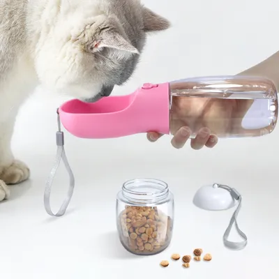 Zoomtopia Bouteille d'eau portable pour chat et chien