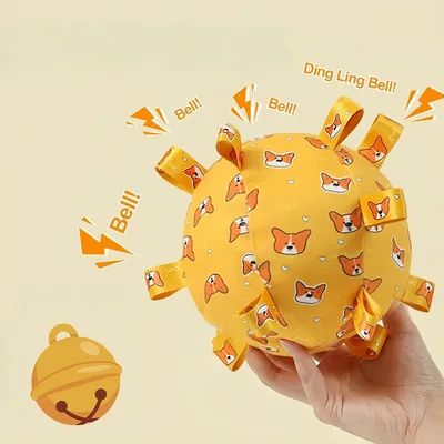 Pawzy Jouet pour chien  Balle avec son