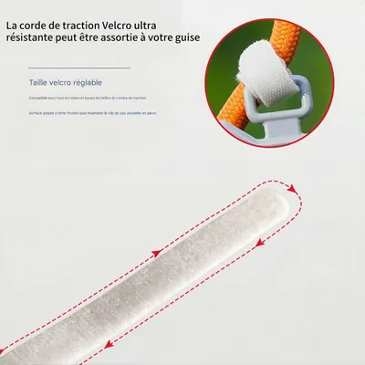 FurryFusion Lot de 7 Pinces pour Sac à Ordures pour Chien