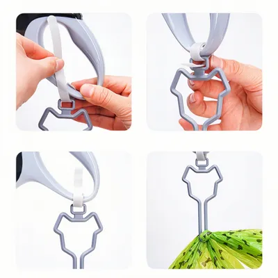 FurryFusion Lot de 7 Pinces pour Sac à Ordures pour Chien