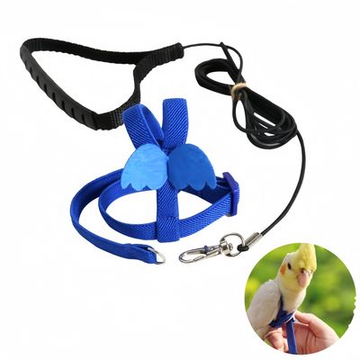 Pawzy Harnais et laisse pour oiseaux