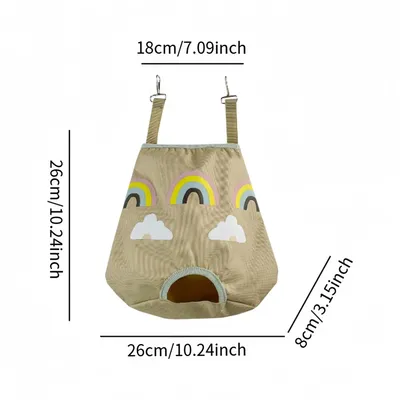 Zoomtopia Pochette d'alimentation pour petits animaux