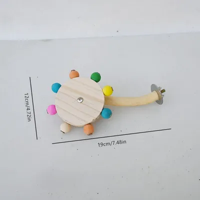 Pawzy Jouet pour oiseaux  Moulin à vent rotatif pour voiture