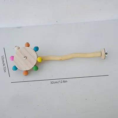 Pawzy Jouet pour oiseaux  Moulin à vent rotatif pour voiture