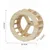 Zoomtopia Roue pour perroquet en bois