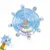 Zoomtopia Jouet rotatif pour perroquet Zoomtopia Jouet rotatif pour perroquet
