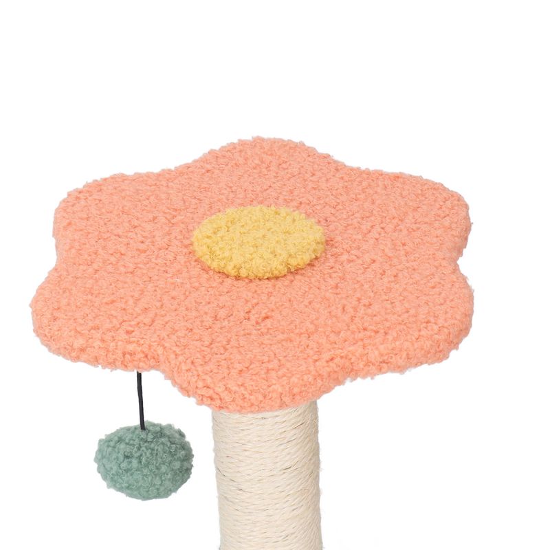 Arbre à chat avec balles interactives