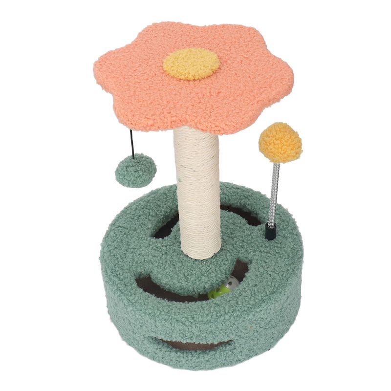 Arbre à chat avec balles interactives