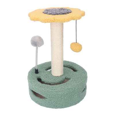 Arbre à chat avec balles interactives