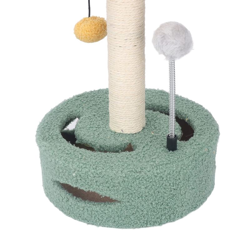 Arbre à chat avec balles interactives