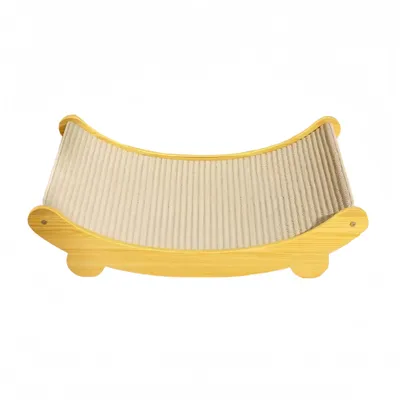 FurryFusion Lit et Planche à Gratter en Sisal 2 en 1 pour Chat