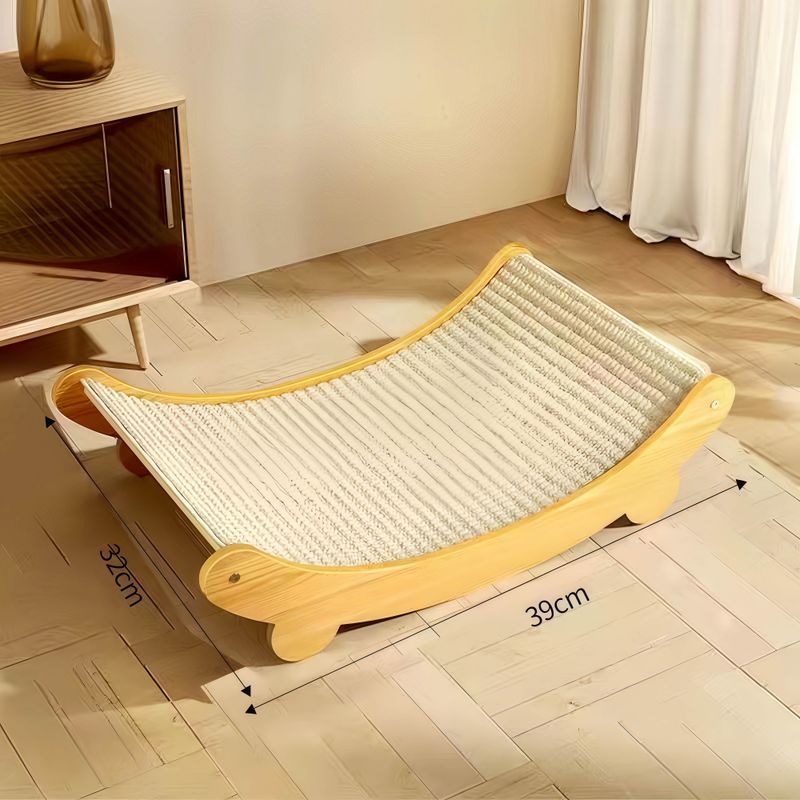 FurryFusion Lit et Planche à Gratter en Sisal 2 en 1 pour Chat