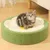 FurryFusion Griffeuse en Forme de Bol Fleuri pour Chat