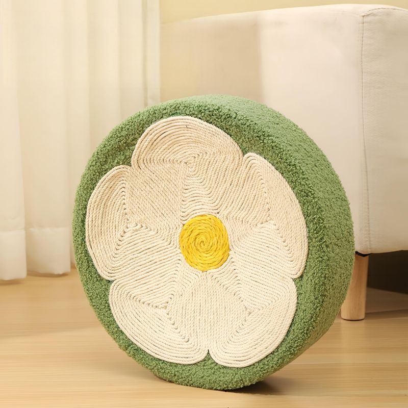 FurryFusion Griffeuse en Forme de Bol Fleuri pour Chat