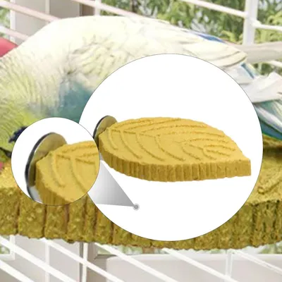 Zoomtopia Perchoir en forme de feuille pour perroquet Zoomtopia Perchoir en forme de feuille pour perroquet