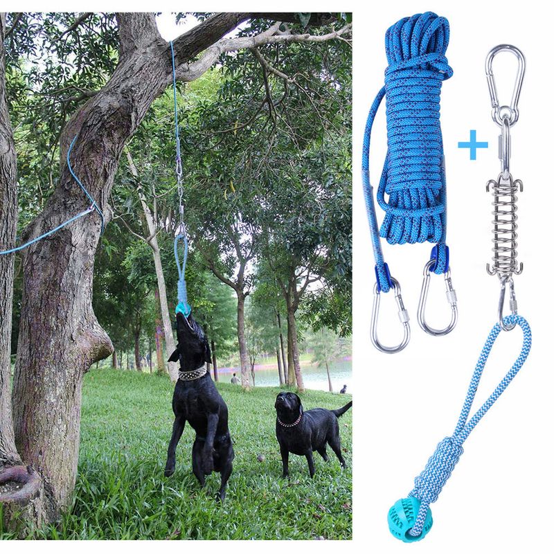 IntiMeg Jouet de traction en coton pour chien extérieur