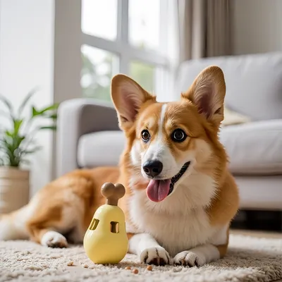 Pawzy Jouet qui fuit de la nourriture dans un gobelet pour Chien