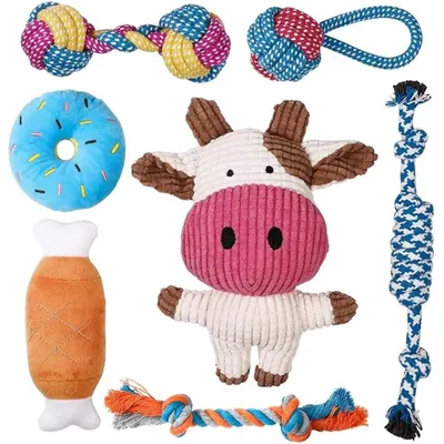 Jouets à mâcher pour chiots, jouets en corde