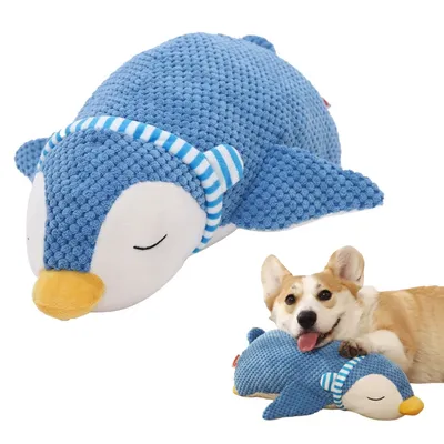 Zoomtopia Jouet pour chien en forme de pingouin Zoomtopia Jouet pour chien en forme de pingouin