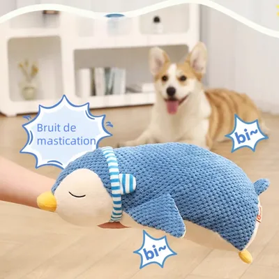 Zoomtopia Jouet pour chien en forme de pingouin