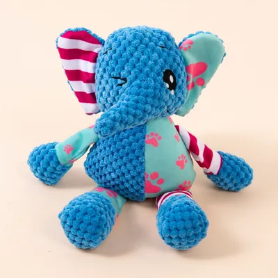 Zoomtopia Jouet en peluche éléphant pour chien